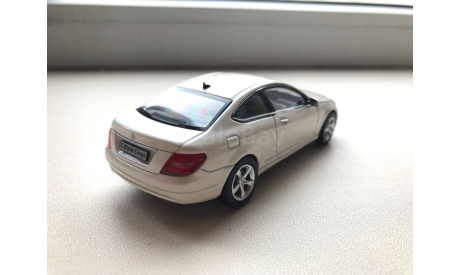 Mercedes-Benz C-Klasse Coupe C204 white, масштабная модель, Norev, scale43