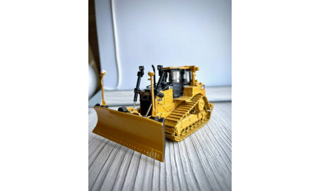 Бульдозер Cat D6T, масштабная модель трактора, Diecast Masters, scale50