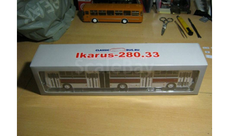 Икарус-280.33 (гармошка) ClassicBus 1:43, масштабная модель, scale0, Ikarus