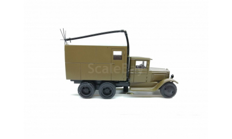 ЗиС 6 радиостанция, масштабная модель, ЛОМО-АВМ, scale43