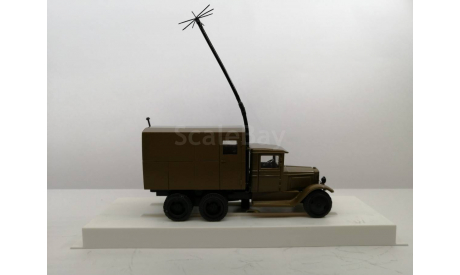 ЗиС 6 радиостанция, масштабная модель, ЛОМО-АВМ, scale43