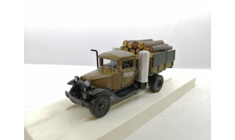 ГАЗ 42 газогенераторный, масштабная модель, ЛОМО-АВМ, scale43