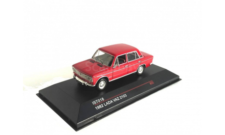 IST018 --- ВАЗ 2103 красный 1982 Lada --- ИСТ Models 1:43, масштабная модель, 1/43, IST Models