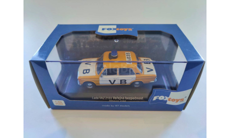 11 FOX010 Lada VAZ 2103 Verejna bezpecnost VB ВАЗ 2103 1:43 DiP IST ICV NEO, масштабная модель, scale43, IST Models