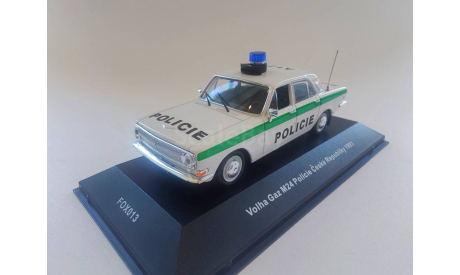 12 FOX013 Volga GAZ M24 Police 1993 1:43 DiP IST ICV NEO, масштабная модель, scale43, IST Models, ГАЗ