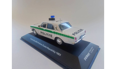 12 FOX013 Volga GAZ M24 Police 1993 1:43 DiP IST ICV NEO, масштабная модель, scale43, IST Models, ГАЗ