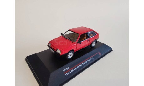 IST096 ВАЗ 2108 LADA SAMARA 1986, масштабная модель, scale43