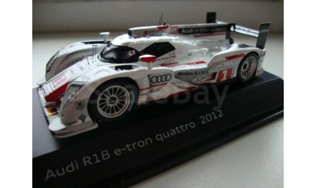 Audi R18 e-tron quattro 24h LeMans 2012 Nr.1, масштабная модель, 1:43, 1/43, Spark