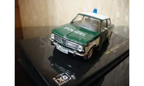 BMW 2002 Polizei 1972, масштабная модель, 1:43, 1/43, IXO Road (серии MOC, CLC)