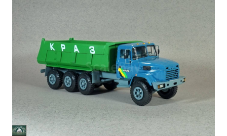 краз-7140 с6 (4 оси) киммерия 1/43, масштабная модель, 1:43