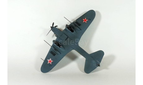 Ил-2 1:72 самолёт штурмовик ВОВ модель авиация, масштабные модели авиации, Ильюшин, звезда, 1/72