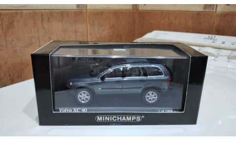 Volvo XC90 grey metallic 2003, масштабная модель, Minichamps, scale43