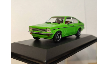 OPEL Kadett C Coupe (1973-77), green 1:43 MINICHAMPS, масштабная модель, scale43