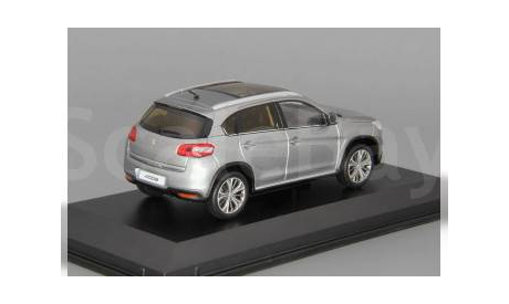 PEUGEOT 4008 Titanium, silver, масштабная модель, scale43