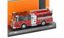 SEAGRAVE Marauder II ’Pelham Fire Department’ 2007 Red/Black, масштабная модель, IXO грузовики (серии TRU), 1:43, 1/43