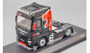 MAN TGX18.640 Xxl Tractor Truck 2-assi (2018), black red, масштабная модель, IXO грузовики (серии TRU), scale43