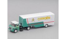 CITROEN T55 Heuliez Truck Hydropneumatique Citroen Transports (1953), green / white, масштабная модель, Altaya, scale43