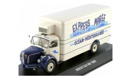 BERLIET GLR 8M Express Maree (1960), white, масштабная модель, IXO грузовики (серии TRU), scale43