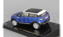 RANGE ROVER Evoque 3d (2011), baltic blue and white, масштабная модель, scale43