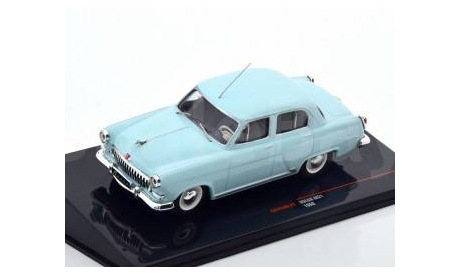 ГАЗ- М 21 «Волга» 1960 Голубой, масштабная модель, IXO Road (серии MOC, CLC), scale43