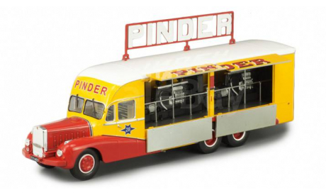 Pinder Circus Bernhard электрогенератор, масштабная модель, Altaya (Camions d’autrefois), scale43