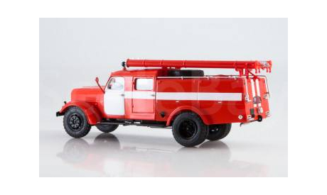 ЗИЛ-164,ПМЗ-17А (164), красный с белыми полосами, масштабная модель, Start Scale Models (SSM), scale43