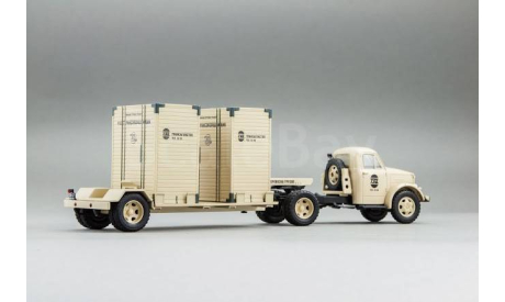 ГАЗ 51П с полуприцепом Т-213 DIP Models, масштабная модель, scale43