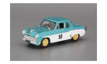 МОСКВИЧ 407 Купе (1962), Автолегенды СССР 231, белый / зеленый, масштабная модель, DeAgostini, scale43
