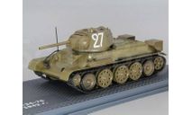 Танк Т-34-76 образца 1942 г., ТАНКИ Легенды Мировой бронетехники 1, масштабные модели бронетехники, DeAgostini (военная серия), scale43