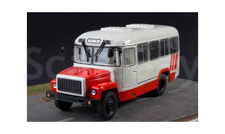 КАВЗ-3976, Наши автобусы 10, масштабная модель, scale43