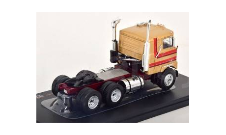 MACK Series F (1977), goldmetallic red darkred, масштабная модель, IXO грузовики (серии TRU), scale43