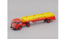PEGASO Mofletes Diesel Tanker Truck Campsa Fuel (1949), red / yellow, масштабная модель, Altaya, scale43