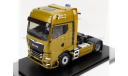 MAN TGX 18.470 TRACTOR TRUCK 2-ASSI (2020), GOLDEN TOPAZ, масштабная модель, Eligor, scale43