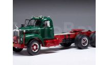 MACK B61 TRACTOR TRUCK 3-ASSI 1953 - GREEN RED, масштабная модель, IXO грузовики (серии TRU), scale43