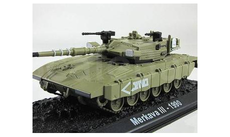 Мerkavа III (1990), Tанки Mирa 6, масштабные модели бронетехники, Altaya, scale72