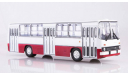 IKARUS 260, бело-красный, масштабная модель, советский автобус, scale43