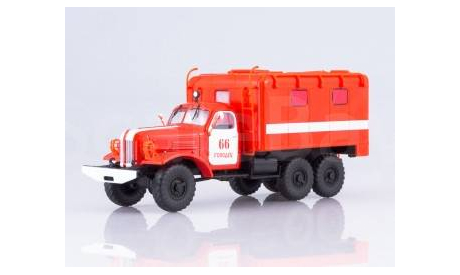 ЗИЛ-157 Пожарный рукавный автомобиль АР-2 (157К), красно-белый, масштабная модель, DeAgostini, 1:43, 1/43