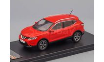 NISSAN Qashqai J11 (2014), red, масштабная модель, scale43