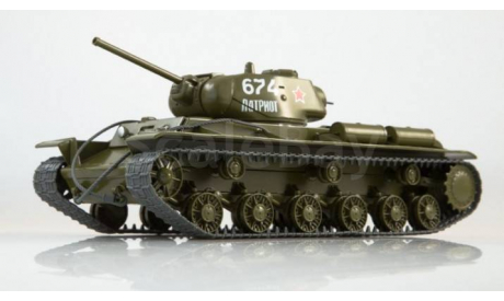 КВ-1С, Наши танки 22, масштабные модели бронетехники, DeAgostini (военная серия), scale43