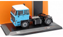 DAF 2800 1975 Light Blue / White, масштабная модель, WhiteBox, 1:43, 1/43