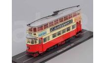 трамвай Feltham Tram (UCC) 1931 Red/Beige, масштабная модель, Atlas, scale87