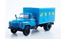ГАЗ-52 ГЗСА-3704 (52), синий, масштабная модель, АВТОИСТОРИЯ, scale43