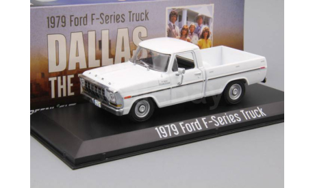 FORD F100-Series Truck из т/с ’Даллас’ (1979), white, масштабная модель, scale43