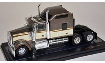 KENWORTH W900 towing vehicle (1990), brownmetallic creme, масштабная модель, scale43