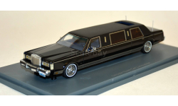 LINCOLN Towncar Formal Limousine Stretch 1985, black