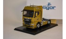 MAN TGX 18.470 TRACTOR TRUCK 2-ASSI (2020), GOLDEN TOPAZ, масштабная модель, Eligor, scale43