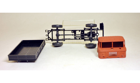 ГАЗ-66 НЕКОМПЛЕКТ, сборная модель автомобиля, scale43