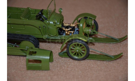 кит РУССО-БАЛТ С24-40 Кегресс 1915 год, шасси №579, сборная модель автомобиля, Руссо Балт, 1:43, 1/43