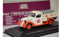 FIAT 1100 ELR Camioncino Latteria Soresinese (1952), red / creme, масштабная модель, Altaya, scale43