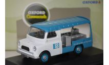 BEDFORD CA Milk Float Co-op 1968, белый с голубым, масштабная модель, scale43